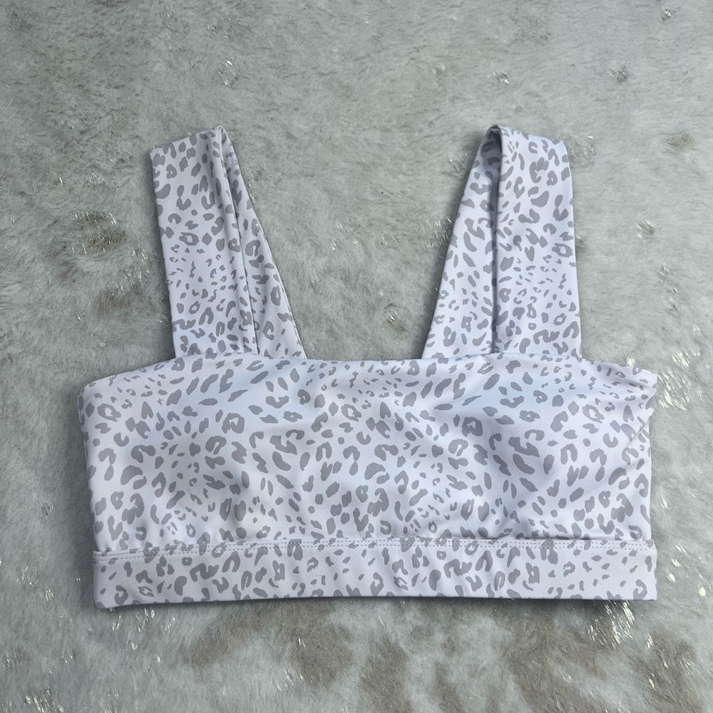 NWT Allfenix Cheetah Print Sports Bra Removable Padding 💗